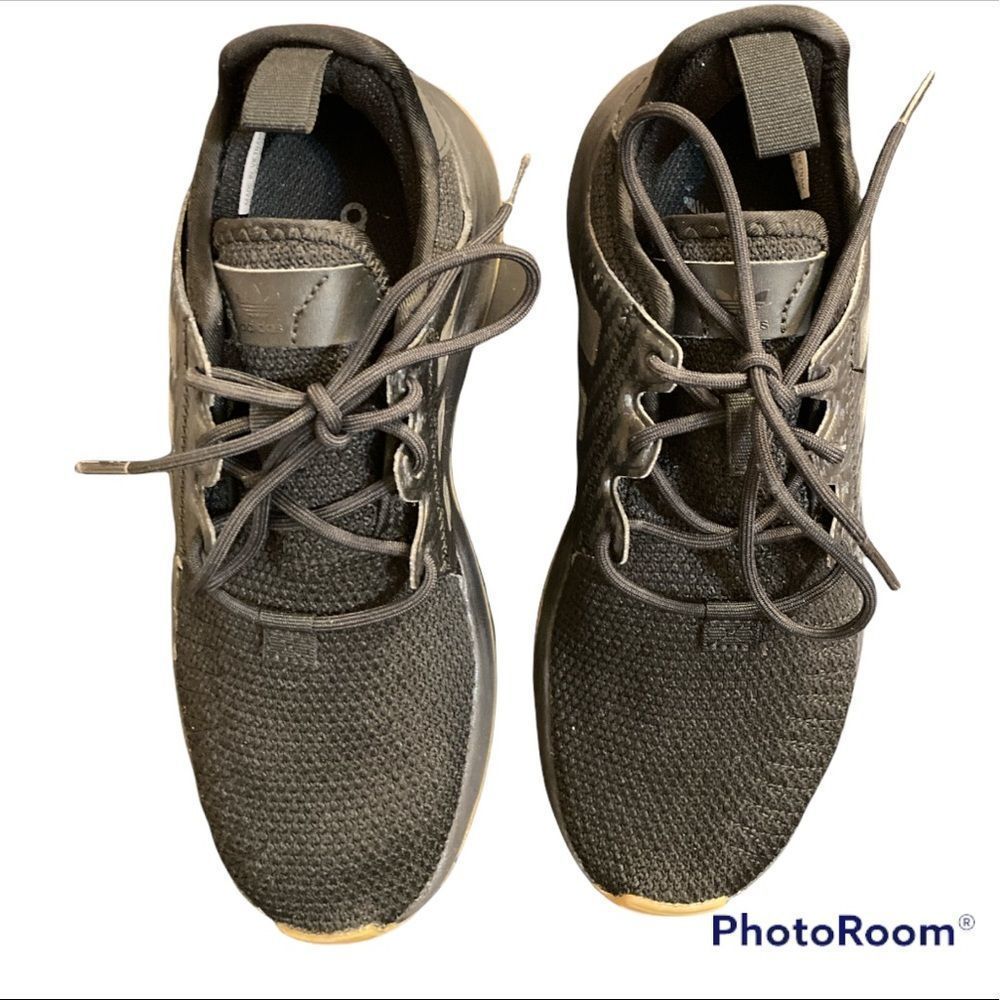 Kid's adidas Originals X_PLR Shoes Black Gum Size 4